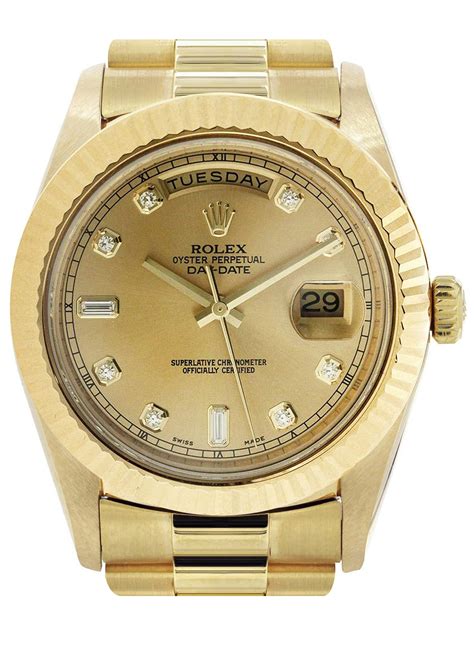 rolex day-date 41mm yellow gold